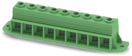 Leiterplattenklemme, 9-polig, RM 15 mm, 0,5-35 mm², 125 A, Schraubanschluss, grün, 1932562