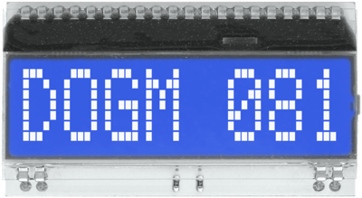 EA DOGM081B-A DISPLAY VISIONS LCD-Module