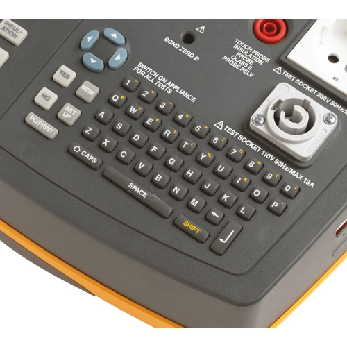 FLUKE 6200-2 MIT TASTATUR Fluke VDE-Tester, Installationstester, Isolationsmessgeräte Bild 4