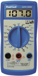 Digital-Multimeter P 1070, 10 A(DC), 10 A(AC), 300 VDC, 300 VAC, CAT III 300 V