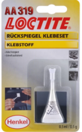 LOCTITE AA 319, Stukturklebstoff - Glass-MetallKlebeset, 0,5 ml Set