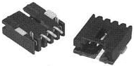 Stiftleiste, 16-polig, RM 2.54 mm, abgewinkelt, schwarz, 6-147278-5