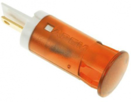 LED-Signalleuchte, 24 V (DC), orange, Einbau-Ø 12 mm, LED Anzahl: 1