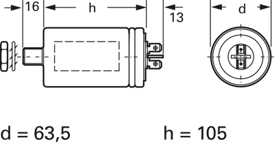 B32340C4022A500 TDK (EPCOS) Folienkondensatoren Bild 2