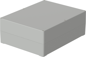 Polycarbonat Gehäuse, (L x B x H) 300 x 230 x 110 mm, lichtgrau (RAL 7035), IP65, 02254000
