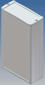 Aluminium Profilgehäuse, (L x B x H) 145 x 85.8 x 36.9 mm, weiß (RAL 9002), IP54, TEKAL 22.30