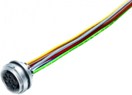 Sensor-Aktor Kabel, M16-Flanschbuchse, gerade auf offenes Ende, 4-polig, 0.2 m, 5 A, 09 0112 782 04