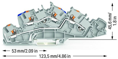 2205-7649 WAGO Reihenklemmen Bild 2