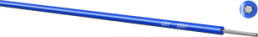 PTFE-Schaltlitze, Li5Y_250V, 0,05 mm², AWG 30, blau, Außen-Ø 0,56 mm
