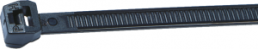 Kabelbinder außenverzahnt, Polyamid, (L x B) 150 x 4.6 mm, Bündel-Ø 1.6 bis 35 mm, schwarz, -40 bis 105 °C