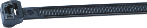 Kabelbinder außenverzahnt, Polyamid, (L x B) 200 x 4.6 mm, Bündel-Ø 1.6 bis 50 mm, schwarz, -40 bis 105 °C