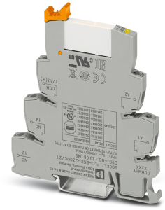 Interfacerelais 1 Wechsler, 220 V (DC), 230 V (AC), 6 A, 250 V (DC), 250 V (AC), 2966207