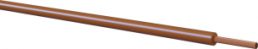 PVC-Schaltlitze, höchstflexibel, LifY, 0,25 mm², AWG 24, braun, Außen-Ø 1,4 mm