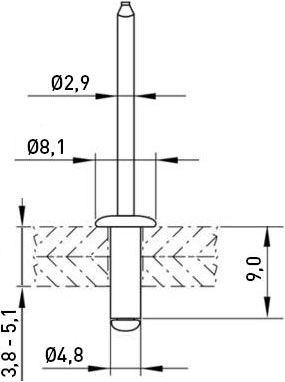 001.08.458 Ettinger Nieten, Dübel Bild 2