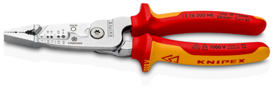 13 76 200 ME Knipex Kombizangen und Multifunktionszangen Bild 1