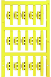 Polyamid Kabelmarkierer, beschriftbar, (B x H) 30 x 5.8 mm, max. Bündel-Ø 2.5 mm, gelb, 1813260000