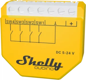 SHELLY W I4 DC Shelly SPS-Steuerungen, Logikmodule