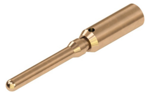 Stiftkontakt, 0,13-0,25 mm², AWG 26-23, Crimpanschluss, vergoldet, 21011009982