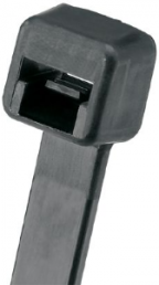 Kabelbinder, Nylon, (L x B) 142 x 3.6 mm, Bündel-Ø 1.5 bis 35 mm, schwarz, UV-beständig, -60 bis 90 °C