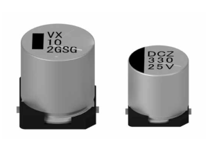 Elektrolytkondensator, 10 µF, 400 V (DC), ±20 %, SMD, Ø 12 mm