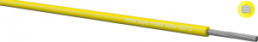 TPE-Schaltlitze, UL-Style 11958, 0,23 mm², AWG 24-7, gelb, Außen-Ø 1,2 mm