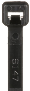 Kabelbinder, lösbar, Nylon, (L) 99 mm, Bündel-Ø 1.5 bis 22 mm, schwarz