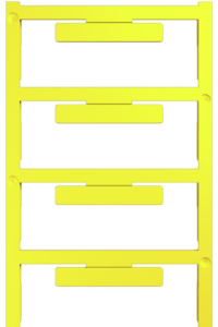 Polyamid Kabelmarkierer, beschriftbar, (B x H) 40 x 7 mm, gelb, 1045650000