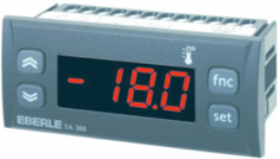 Temperaturanzeige digital Fronttafeleinbau AC 230 V, Bereich -100...+999C, TA 300