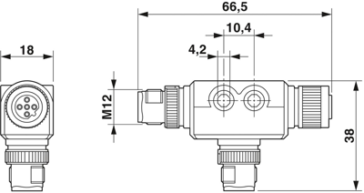 1424711 Phoenix Contact Sensor-Aktor Adapter Bild 2