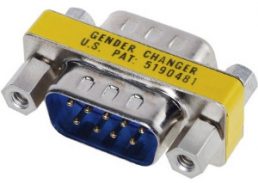 Gender Changer, D-Sub 1, 9-polig, Stift/Stift