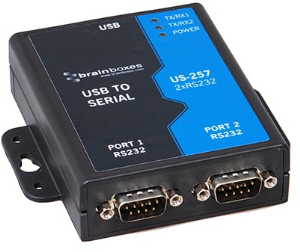 Adapter, USB zu 2 seriellen RS232-Anschlüssen
