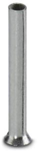Unisolierte Aderendhülse, 0,5 mm², 10 mm lang, DIN 46228/1, silber, 3202494