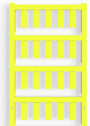 Polyamid Gerätemarkierer, (L x B) 17 x 6 mm, gelb, 200 Stk
