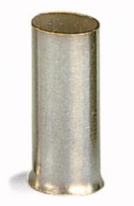 Unisolierte Aderendhülse, 16 mm², 15 mm lang, silber, 216-110