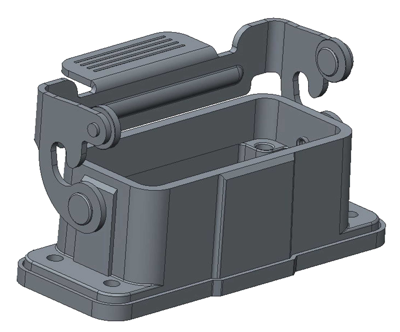 T1509101000-000 AMP Gehäuse für schwere Steckverbinder