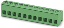 Leiterplattenklemme, 11-polig, RM 5 mm, 0,2-2,5 mm², 10 A, Schraubanschluss, grün, 1755677