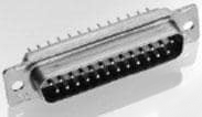 D-Sub Steckverbinder, 25-polig, Standard, gerade, Crimpanschluss, 1757821-3