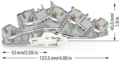 2205-7546 WAGO Reihenklemmen Bild 2
