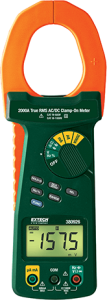 TRMS AC/DC-Multimeterzange 380926, 2000 A (DC), 2000 A (AC), 1000 V (DC), 1000 V (AC), Öffnung 50 mm, CAT IV 600 V