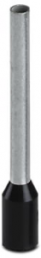 Isolierte Aderendhülse, 1,5 mm², 24 mm/18 mm lang, DIN 46228/4, schwarz, 3200056