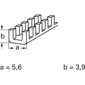 GE128-C Panduit Kantenschutzprofile