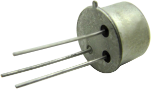 Bipolartransistor, NPN, 1 A, 40 V, THT, TO-39, BSX45-10-T