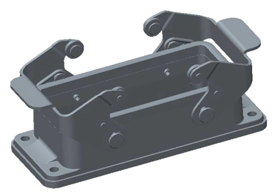 T1410161000-000 AMP Gehäuse für schwere Steckverbinder