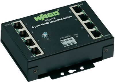 852-112 WAGO Industrial Ethernet Switches