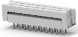 Schneidklemmsteckverbinder, 20-polig, RM 2.54 mm, gerade, grau, 2-216791-0