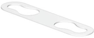 Polyethylen Kabelmarkierer, beschriftbar, (B x H) 17 x 6.4 mm, max. Bündel-Ø 5 mm, weiß, 2006370000