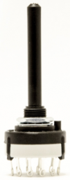 Stufen-Drehschalter, 1-polig, 12-stufig, 30°, Ein-Ein, unterbrechend, 150 mA, 250 V, CK-1048