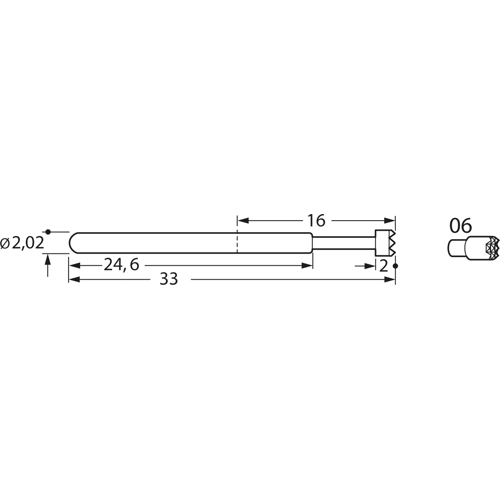 F56306B250G180 Feinmetall Prüfstifte Bild 3