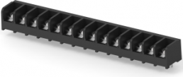 Leiterplattenklemme, 14-polig, 0,326-3,31 mm², 25 A, Schraubanschluss, schwarz, 7-1437653-0