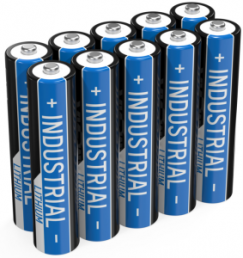 Lithium-Batterie, 1.5 V, FR03, AAA, Rundzelle
